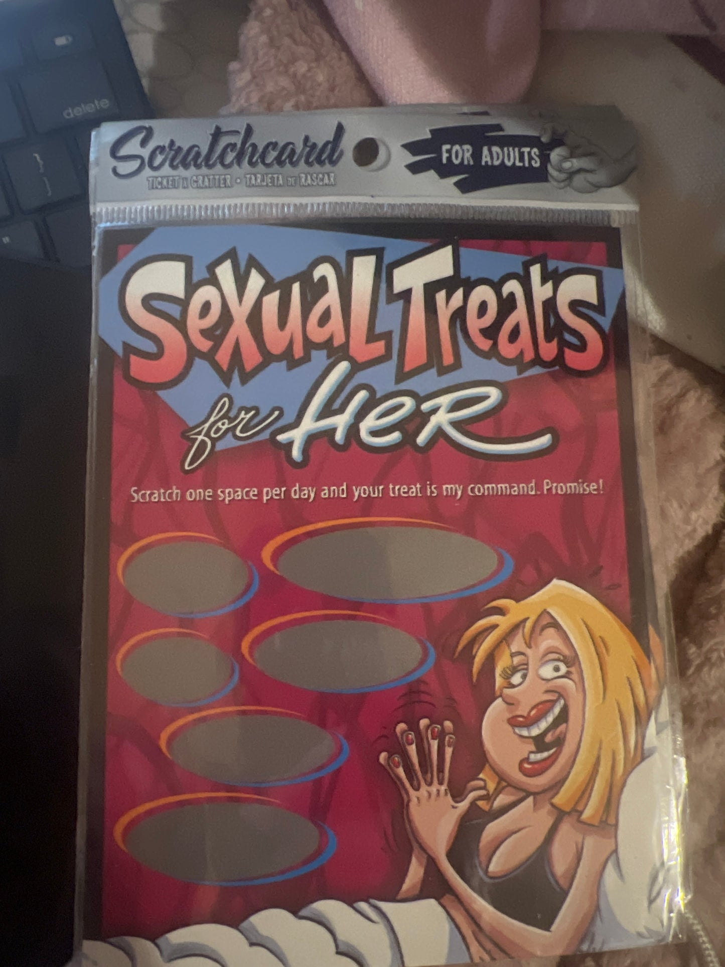 Scratch card 4 Adults