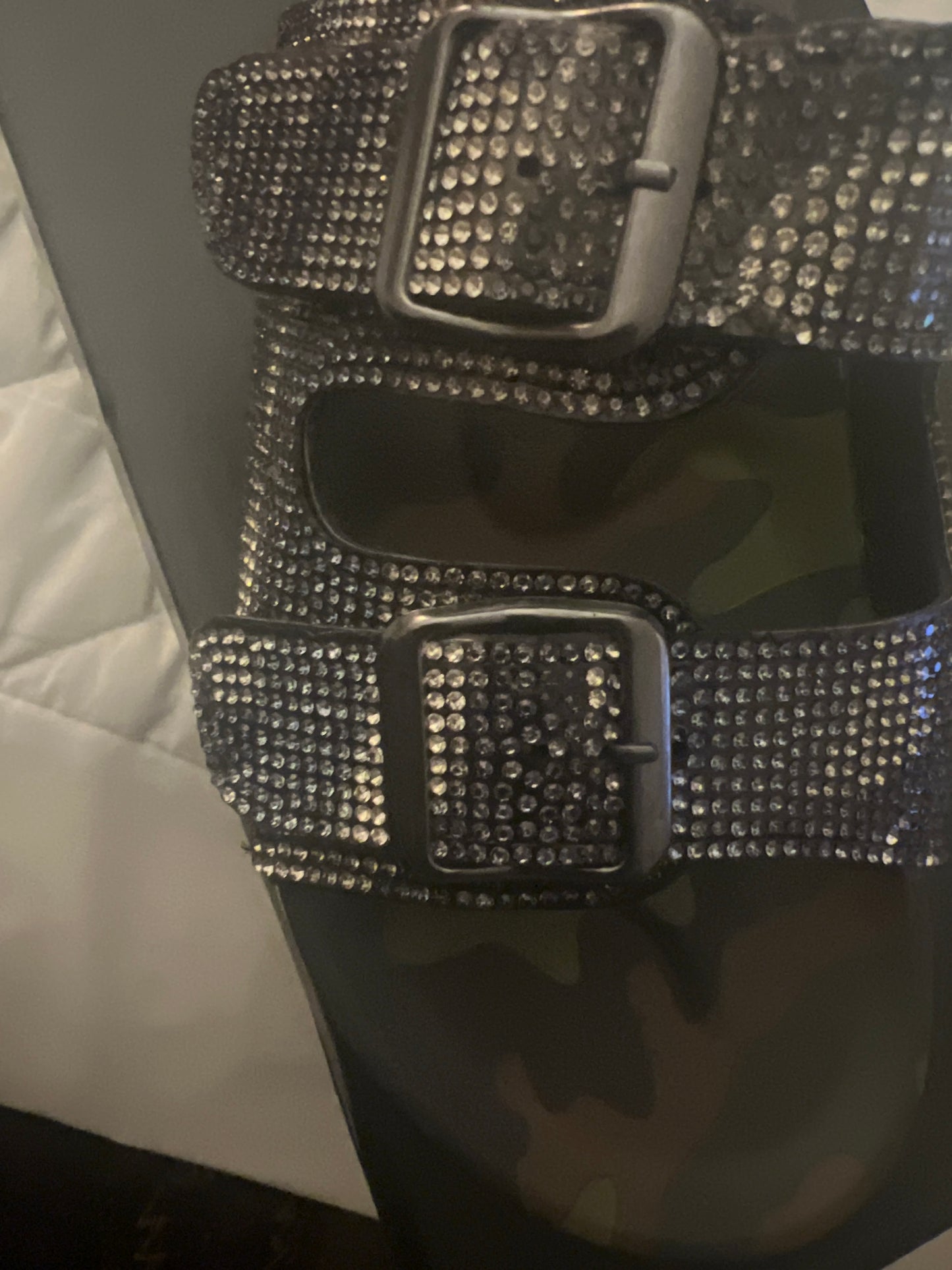 Camo dbl buckle slide