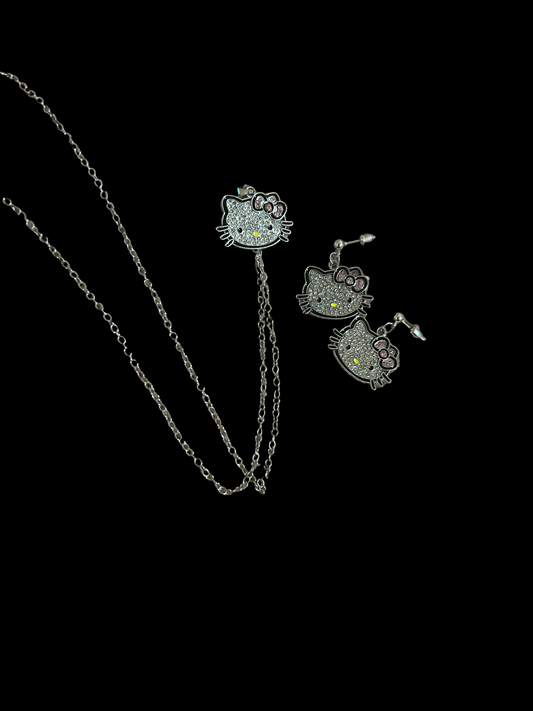 HK earrings & necklace