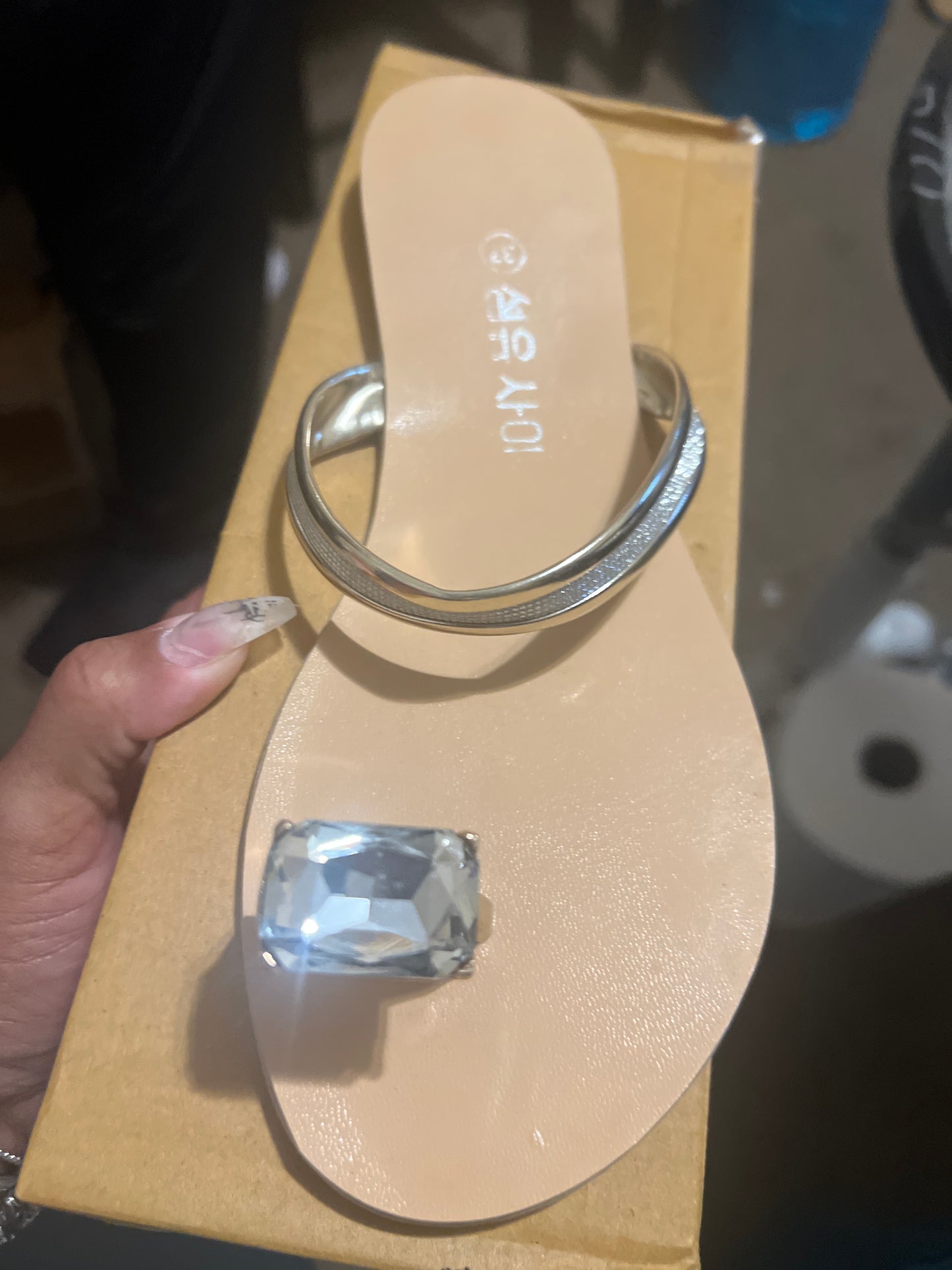 Diamond on my Big Toe 😉