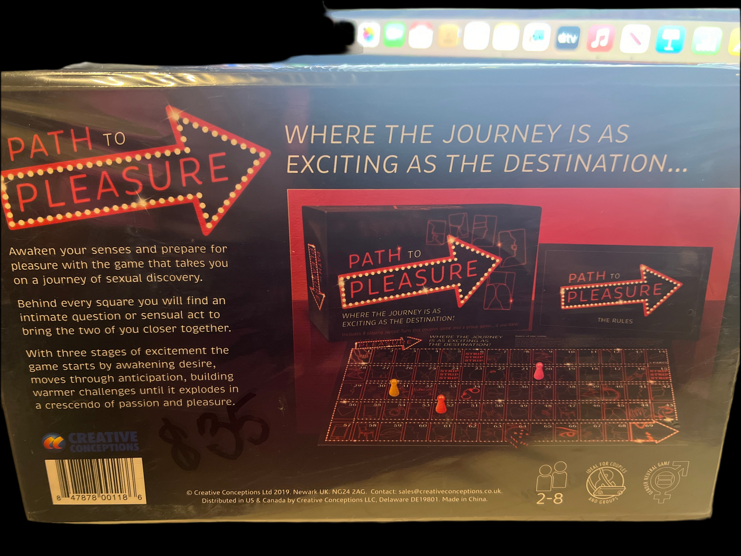 Path to pleasure game