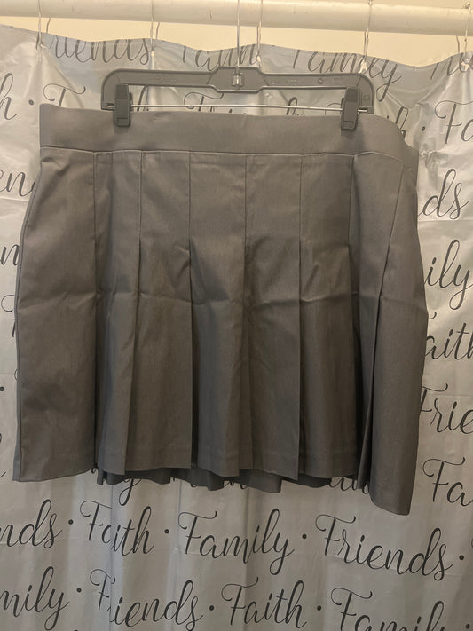 Pleated  mini skirt