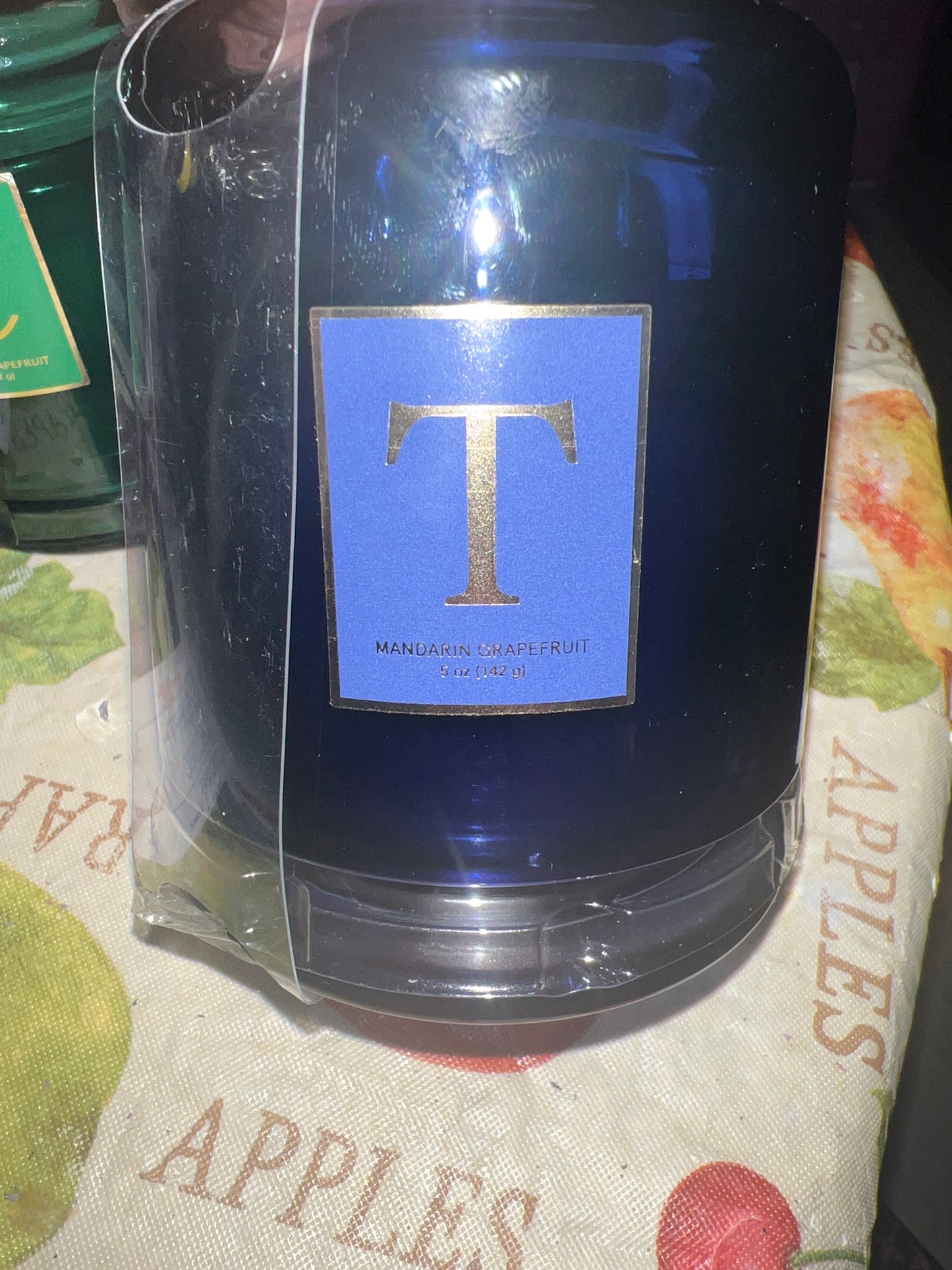 Monogram Glass 16oz candle