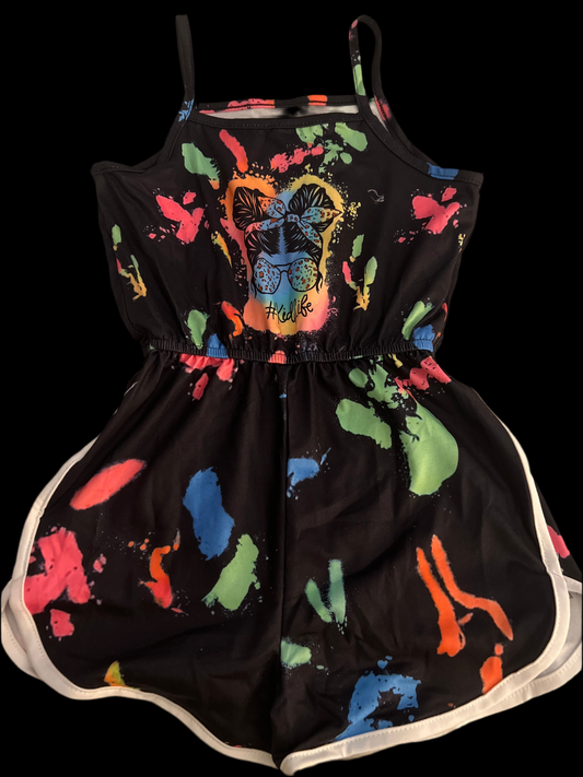 Color splash Romper