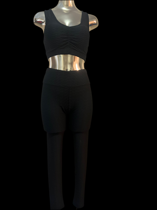 2pc textured workout sets