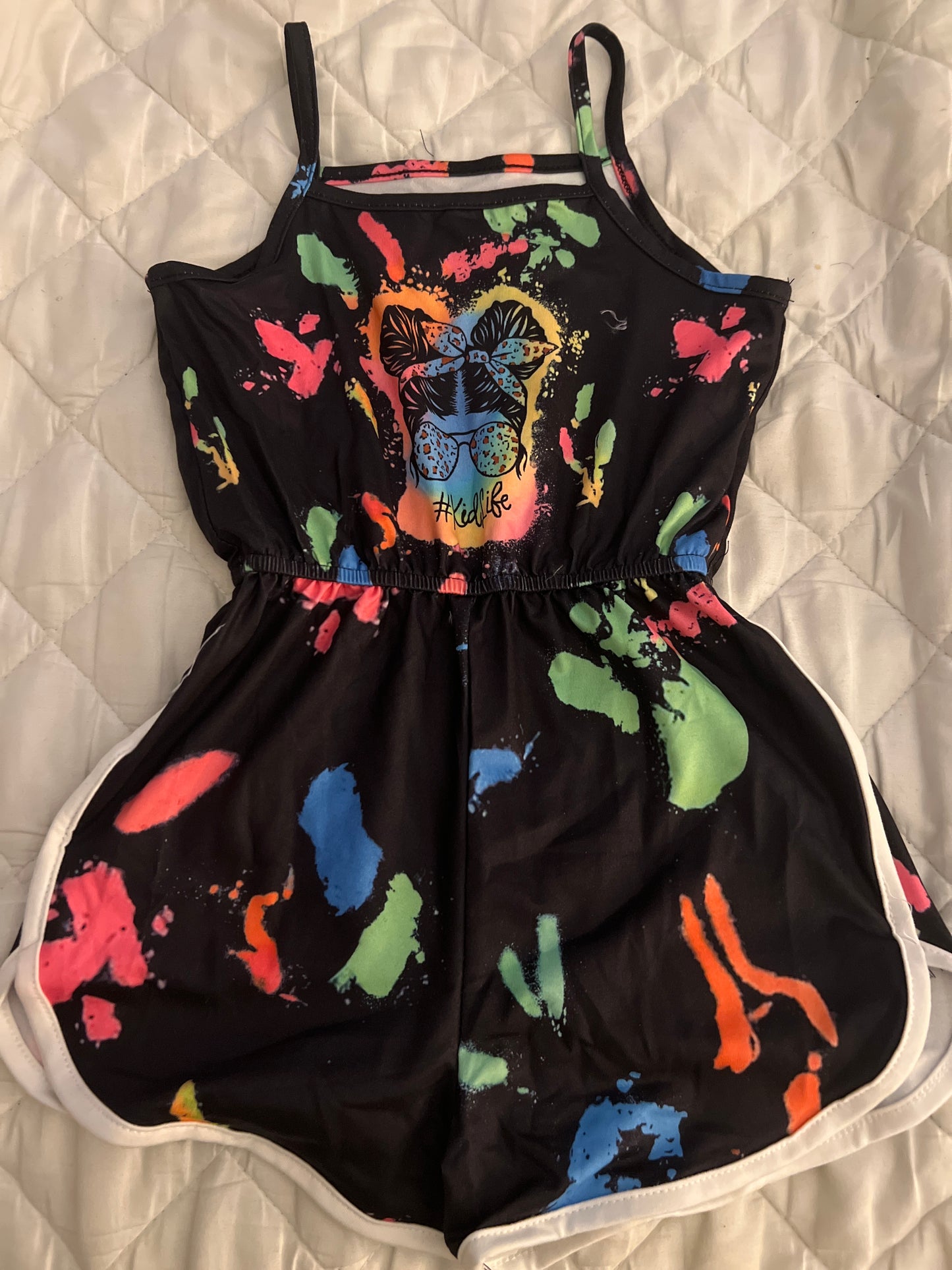 Color splash Romper