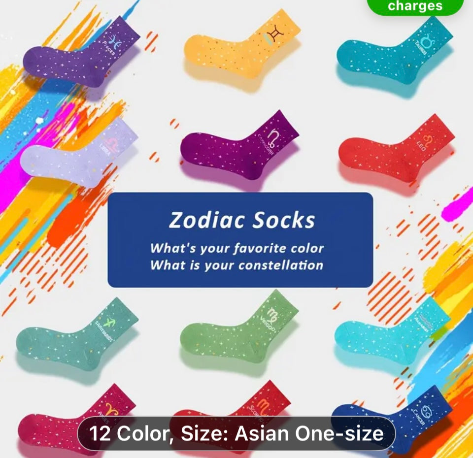 Zodiac Ankle Socks