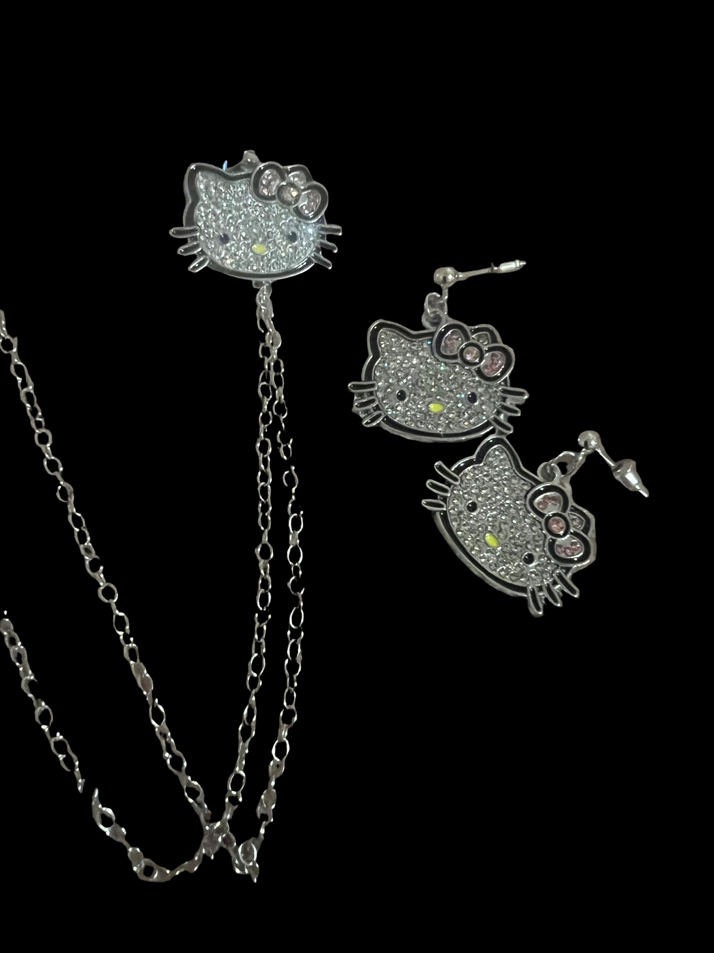 HK earrings & necklace